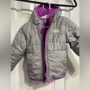 North Face reversible coat
